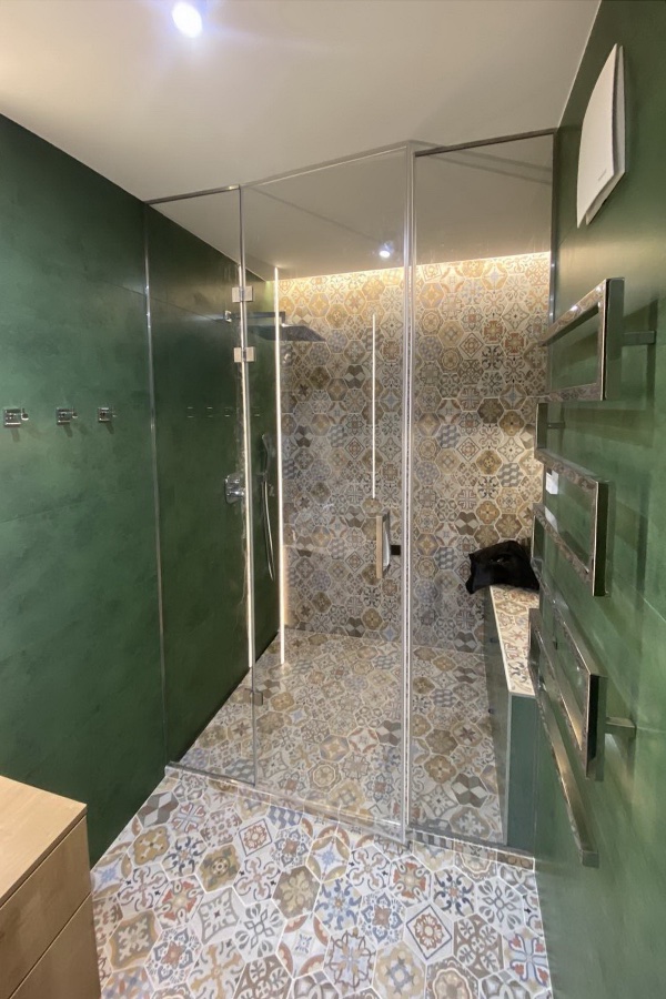 Стеклянные перегородки для СПА, саун, бань, хамамов и душевых, фото 18