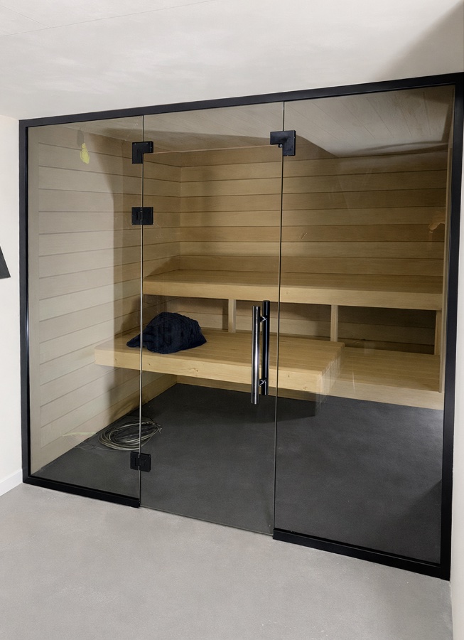 Стеклянные перегородки для СПА, саун, бань, хамамов и душевых, фото 19