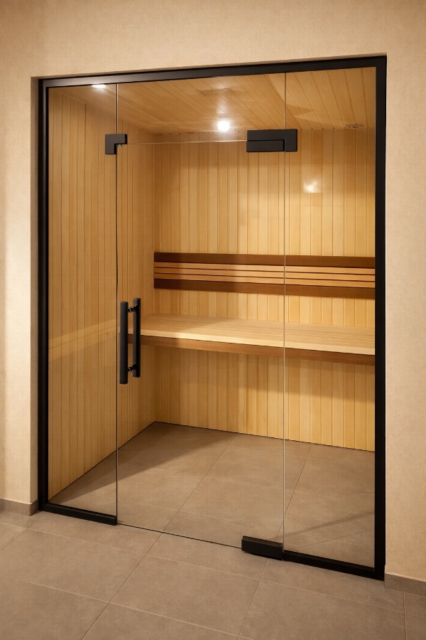 Стеклянные перегородки для СПА, саун, бань, хамамов и душевых, фото 21