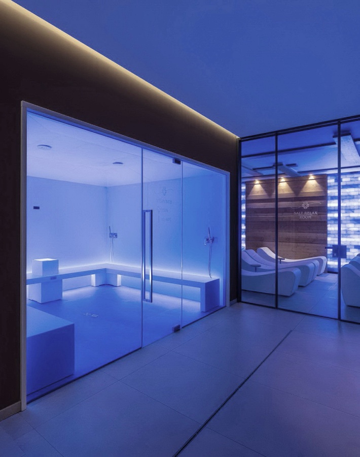 Стеклянные перегородки для СПА, саун, бань, хамамов и душевых, фото 22