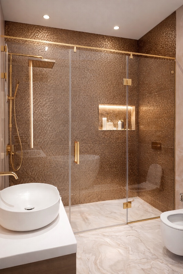 Стеклянные перегородки для СПА, саун, бань, хамамов и душевых, фото 28