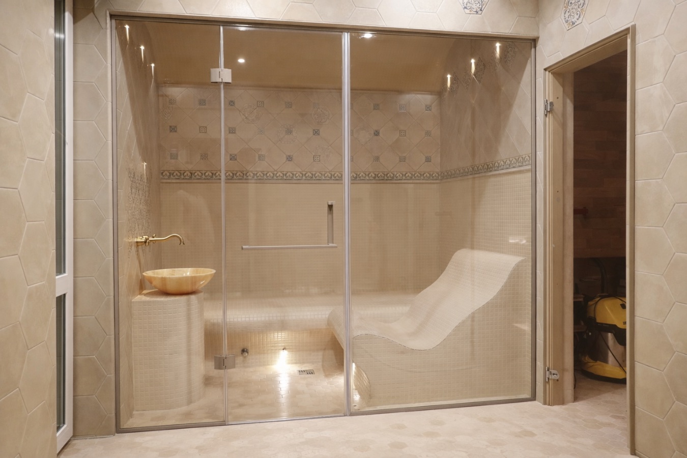 Стеклянные перегородки для СПА, саун, бань, хамамов и душевых, фото 5